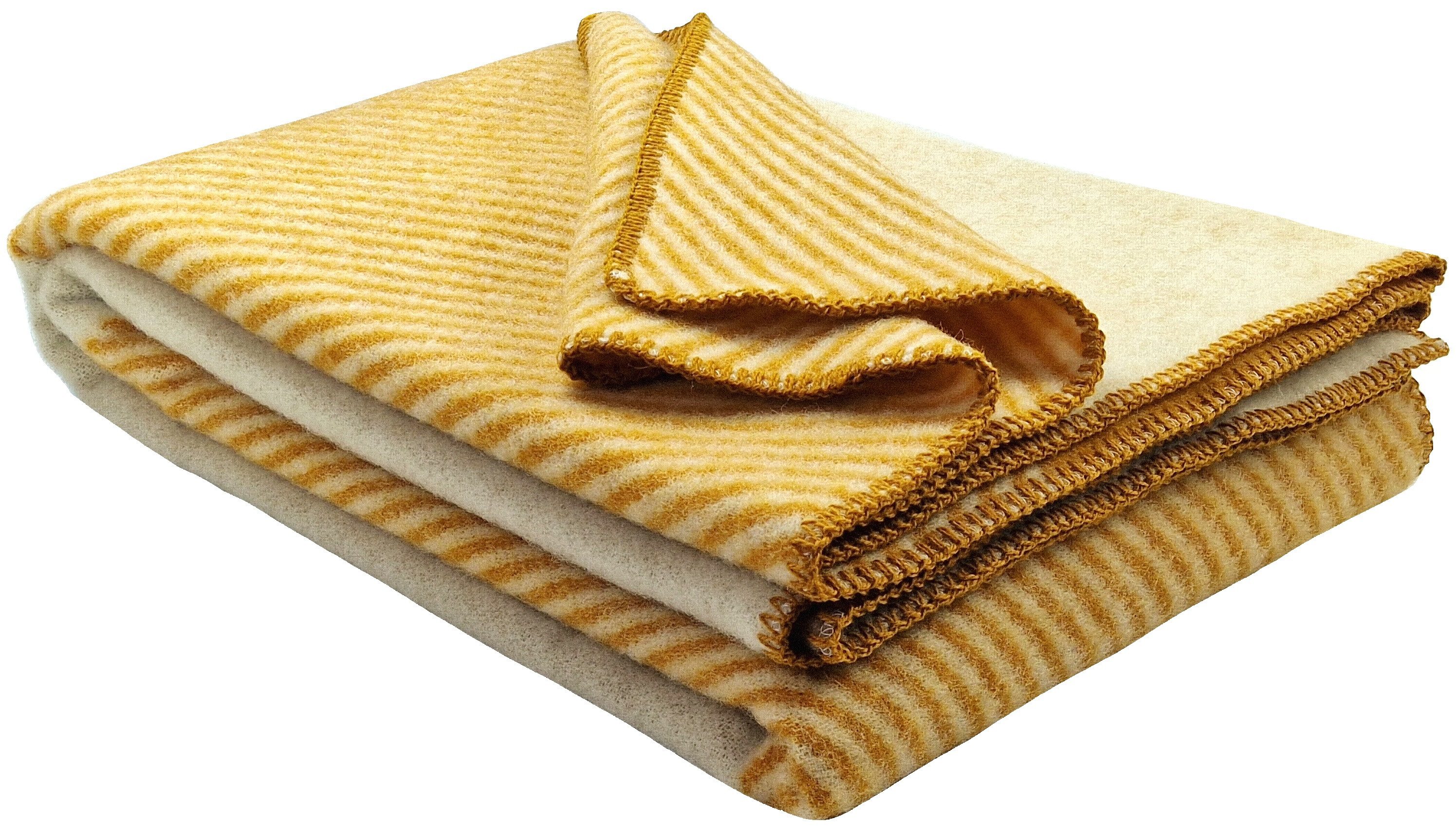 Wohndecke Wohndecke Wolldecke 100% Schurwolle 150 x 200 cm "Selva", STTS günstig online kaufen