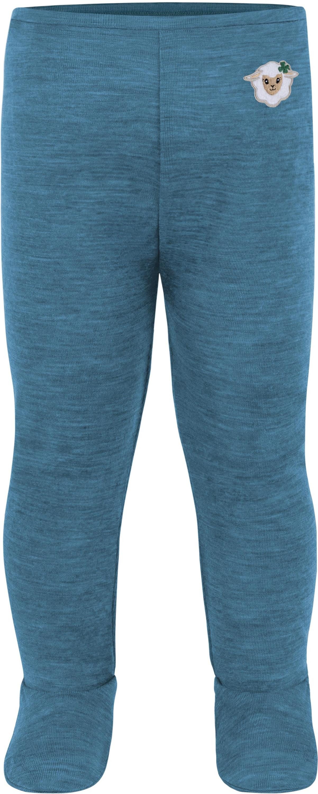 Langarmwickelbody Baby Merino Set Wollpullover und Unterhose