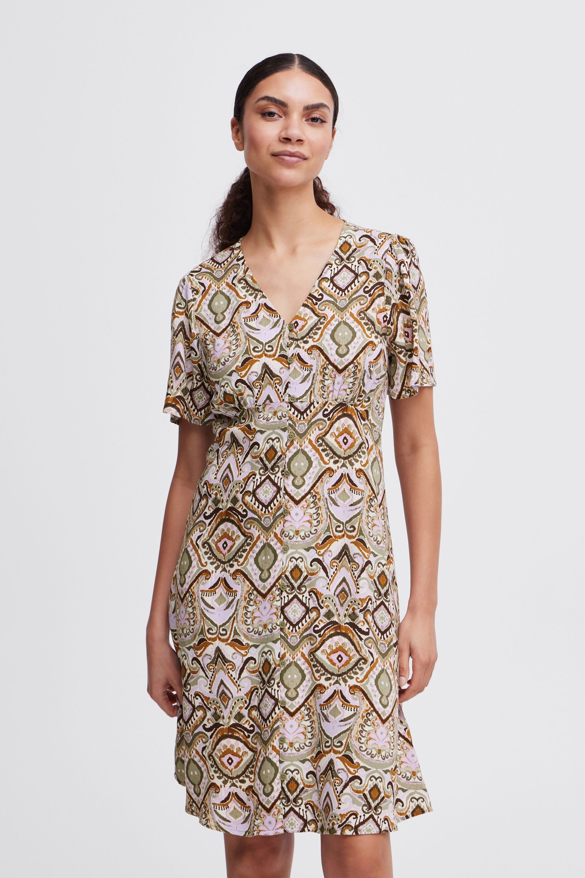 b.young Blusenkleid BYMMMJOELLA SHORT VNECK DRESS günstig online kaufen