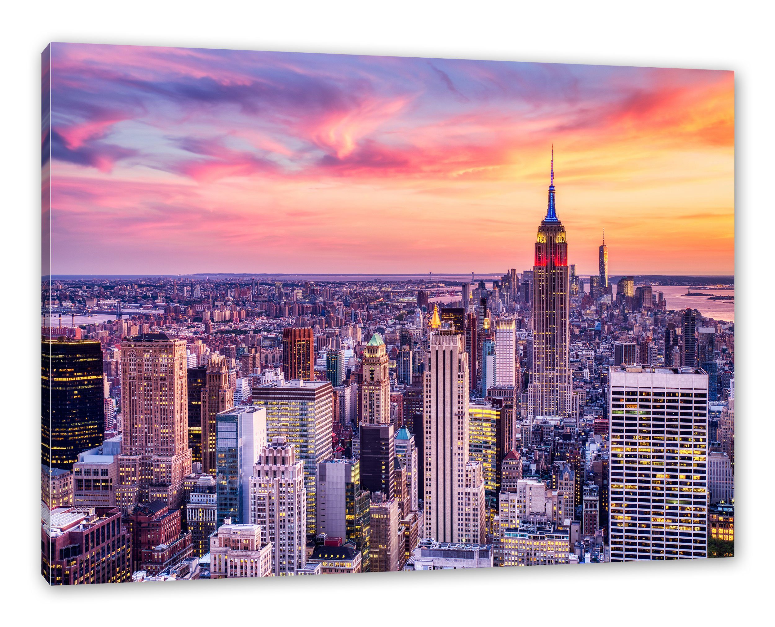 Pixxprint Leinwandbild New York City bei günstig online kaufen