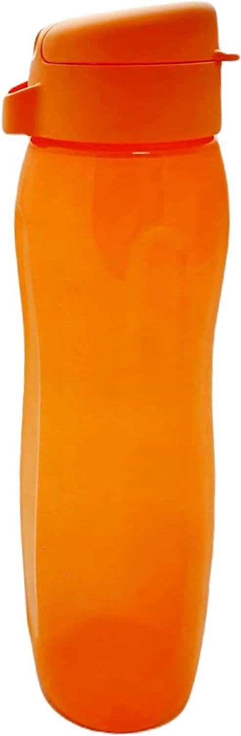Trinkflasche Tupperware EcoEasy schmale Trinkflasche 750ml in orange