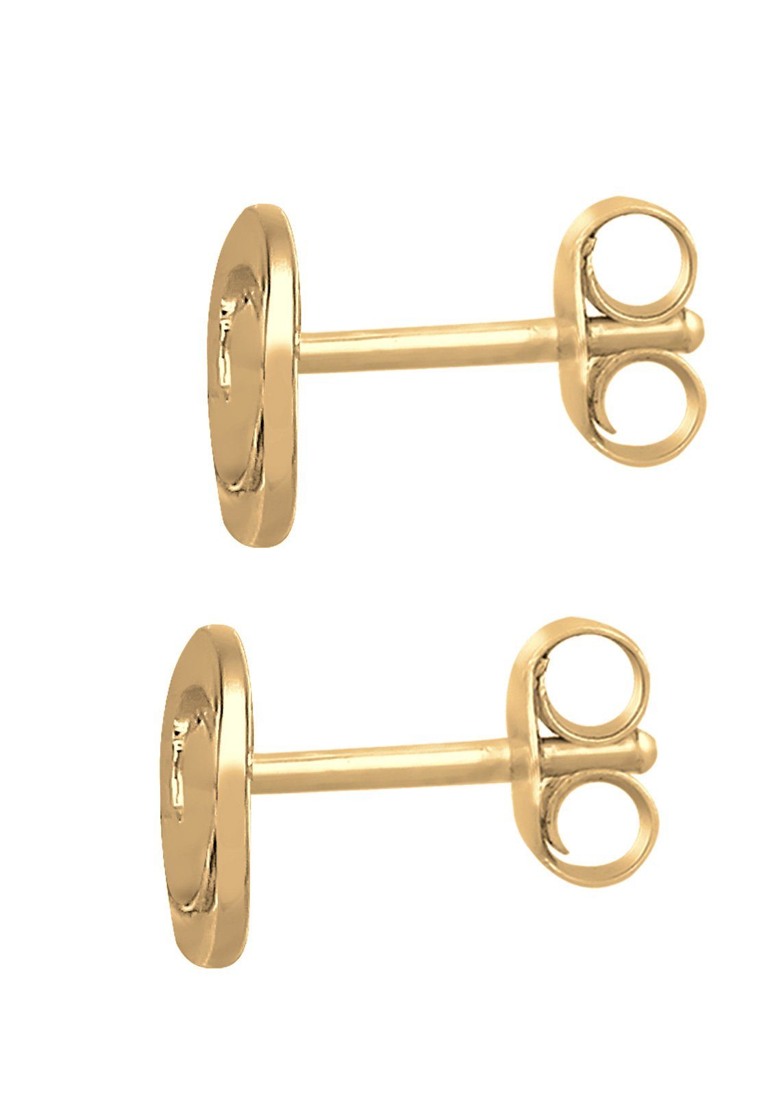 Elli Paar Ohrstecker Spirale Geo Basic Verspielt Schmuck Geschenk 925 Silber, Spirale