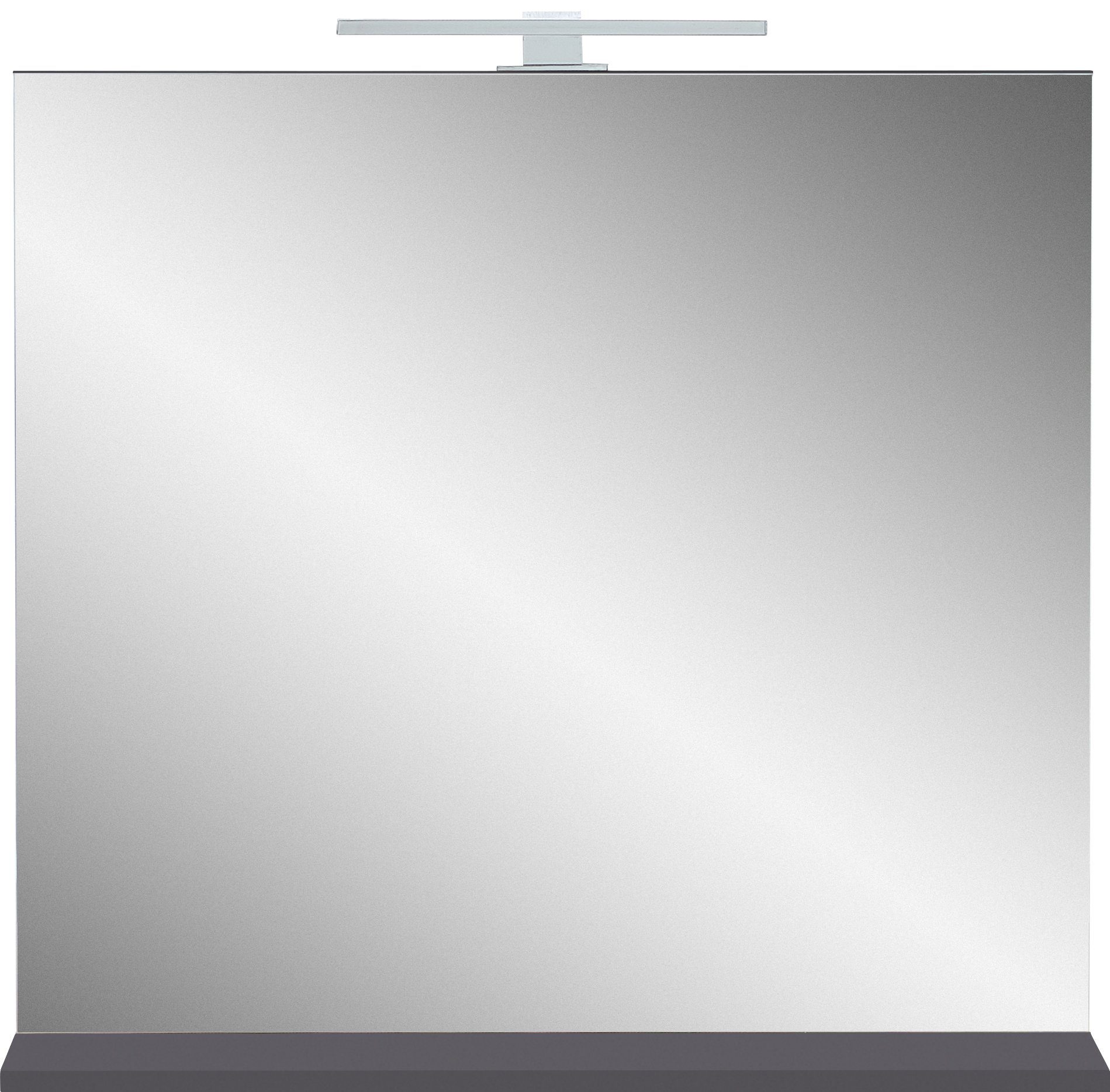 KADIMA LEINE, INDE x 76 Grau x Badspiegel 75 Badezimmerspiegelschrank 15 DESIGN Spiegel