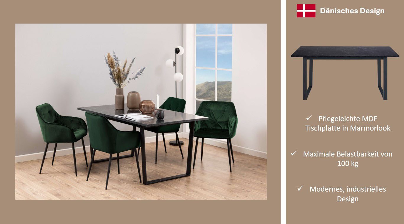 ACTONA GROUP Esstisch Amble, TOPSELLER! (1-St., Esstisch, Küchentisch, OTTO günstig online kaufen