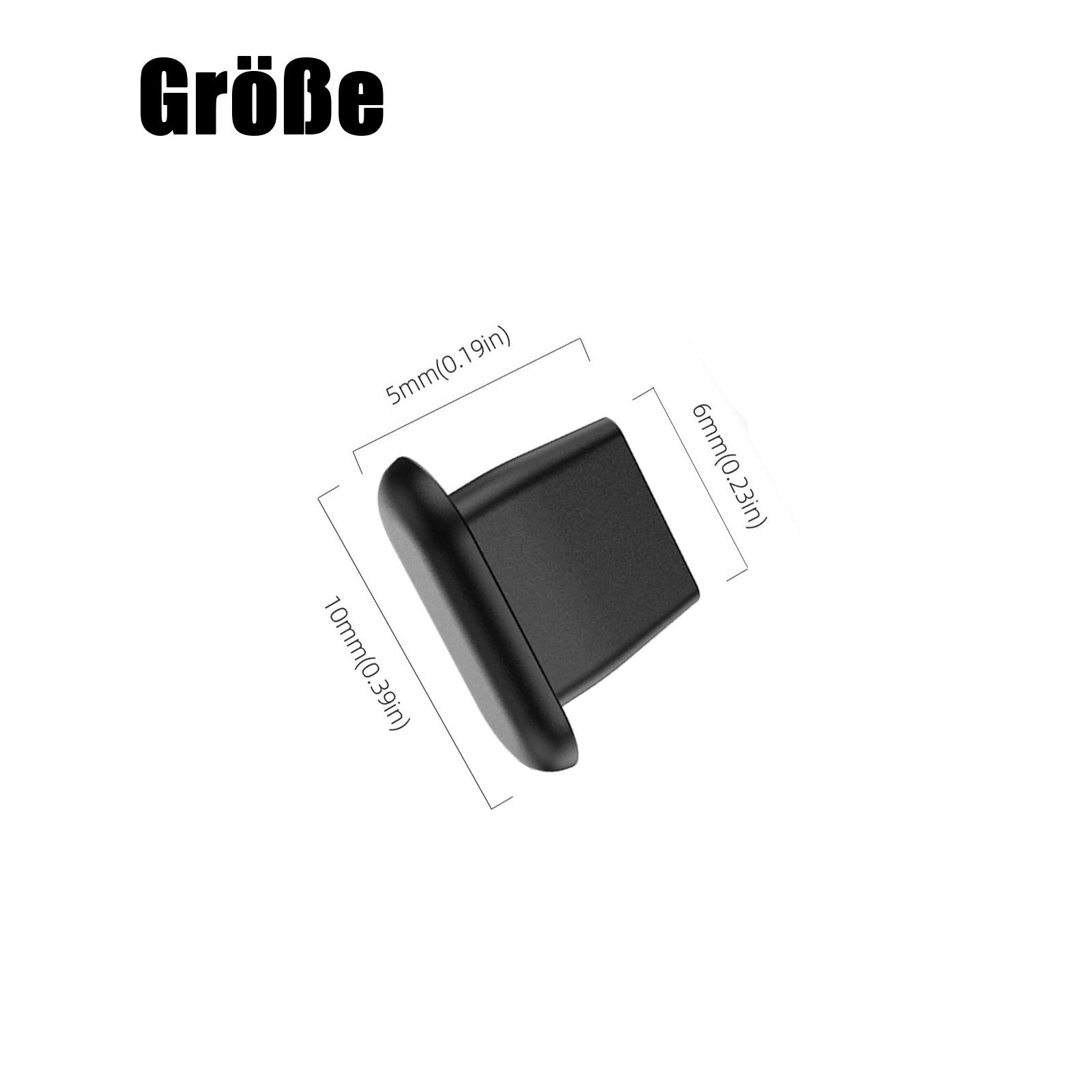 FELIXLEO Handyhülle USB Staubschutz Staubschutzstecker Typ mit iPhone 15 Modellen – Bild 2 von 5