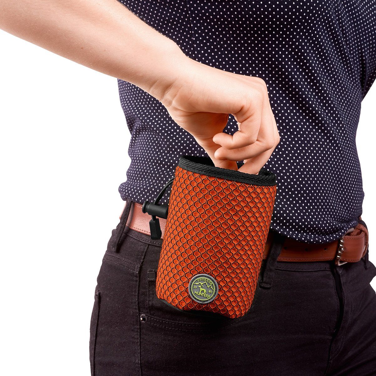 Hunter Tierbedarf Leckerlibeutel Gürteltasche Hilo Basic orange