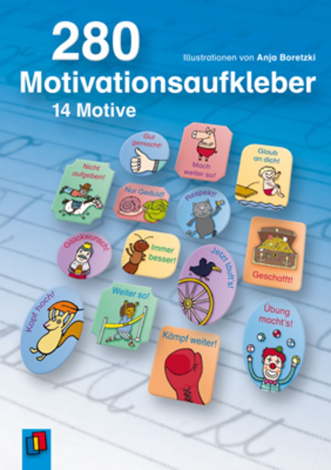 Schreibmappe 330 Motivationsaufkleber