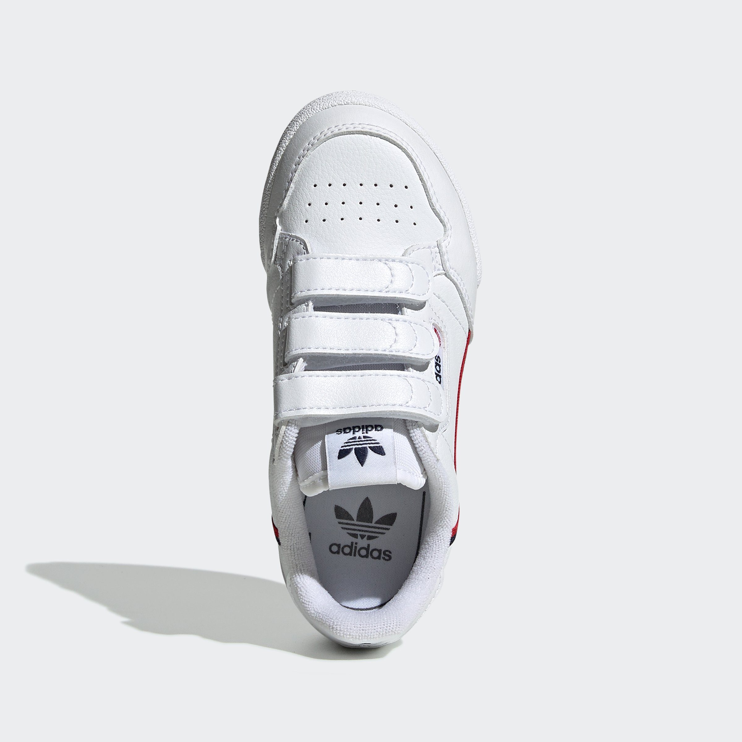 Jugendliche mit Originals Sneaker CONTINENTAL 80 adidas für Klettverschluss