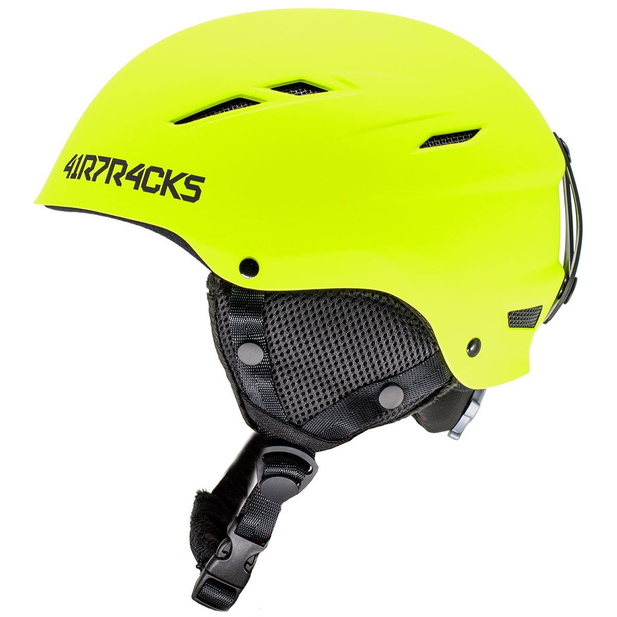 Airtracks Snowboardhelm Ski - Snowboard Helm STAR T-200 (für Herren und Damen mit Ventilationssystem & stufenloser Anpassung), - Farbe Matt » S- 48-51cm. M - 52-55cm, L- 56-60cm «