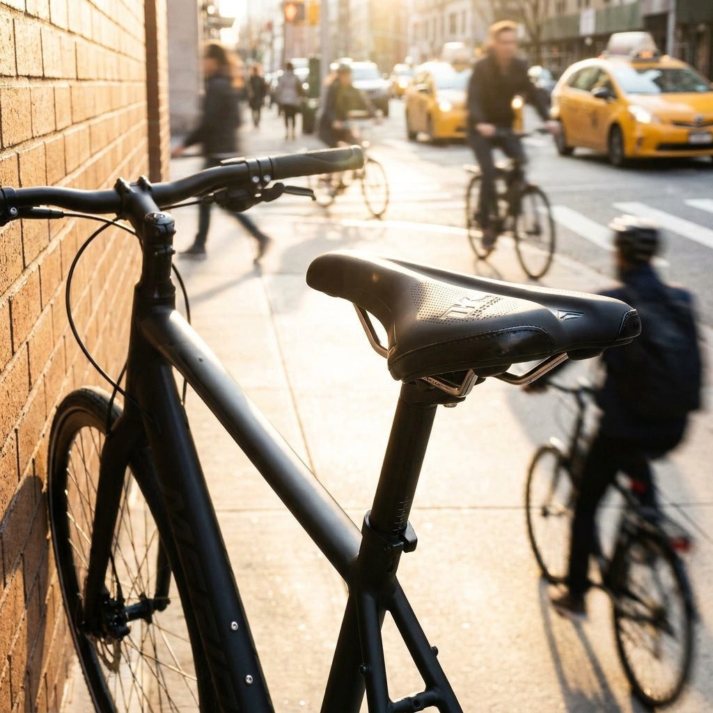 Merida Fahrradsattel Merida Sattel EXPERT TK 276×166 mm Schwarz - Unisex Trekking-Sattel mi