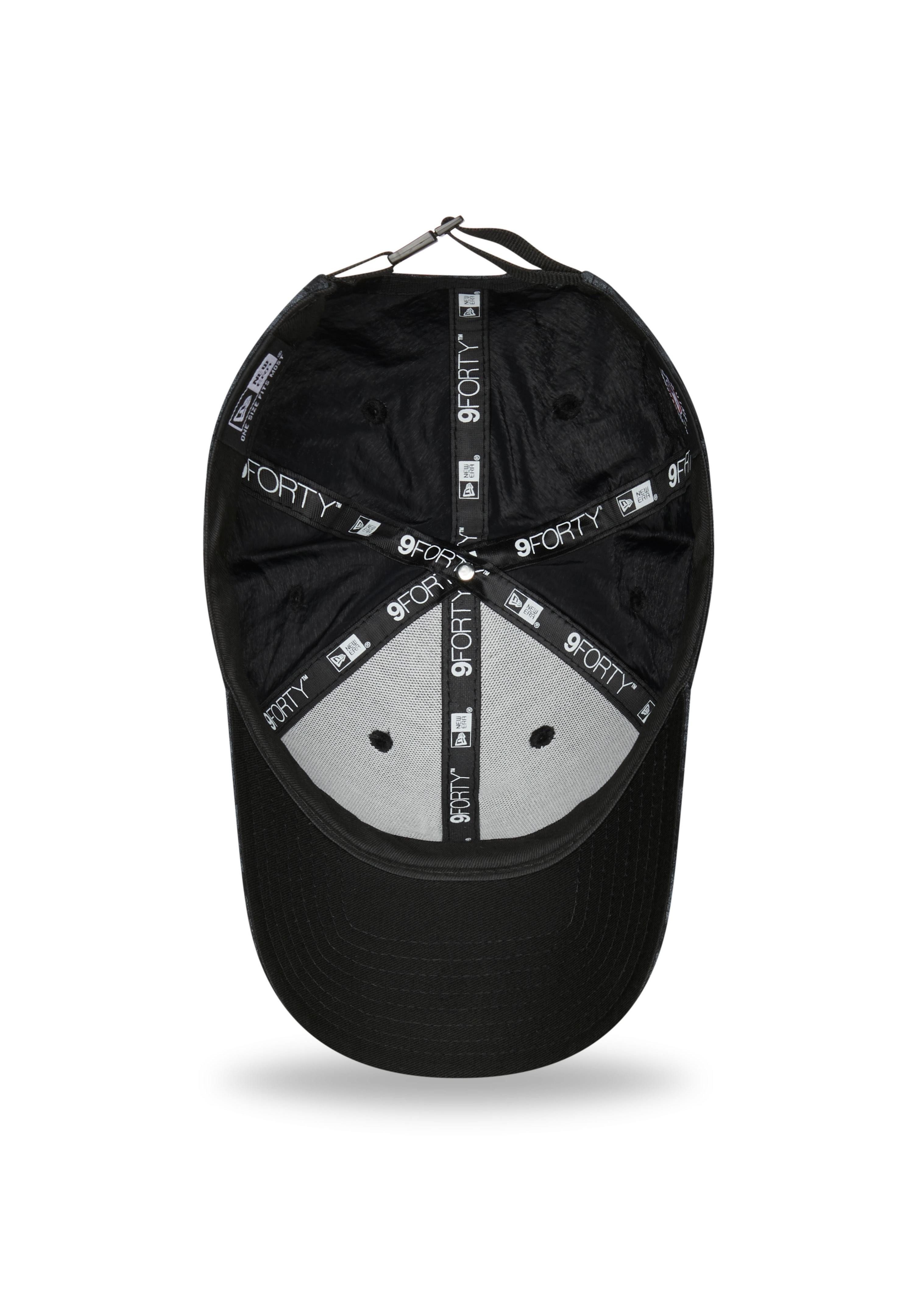New Era Baseball Cap Los Angeles Dodgers MLB Marble Schwarz Verstellbare 9Forty Cap New Era (1-St)