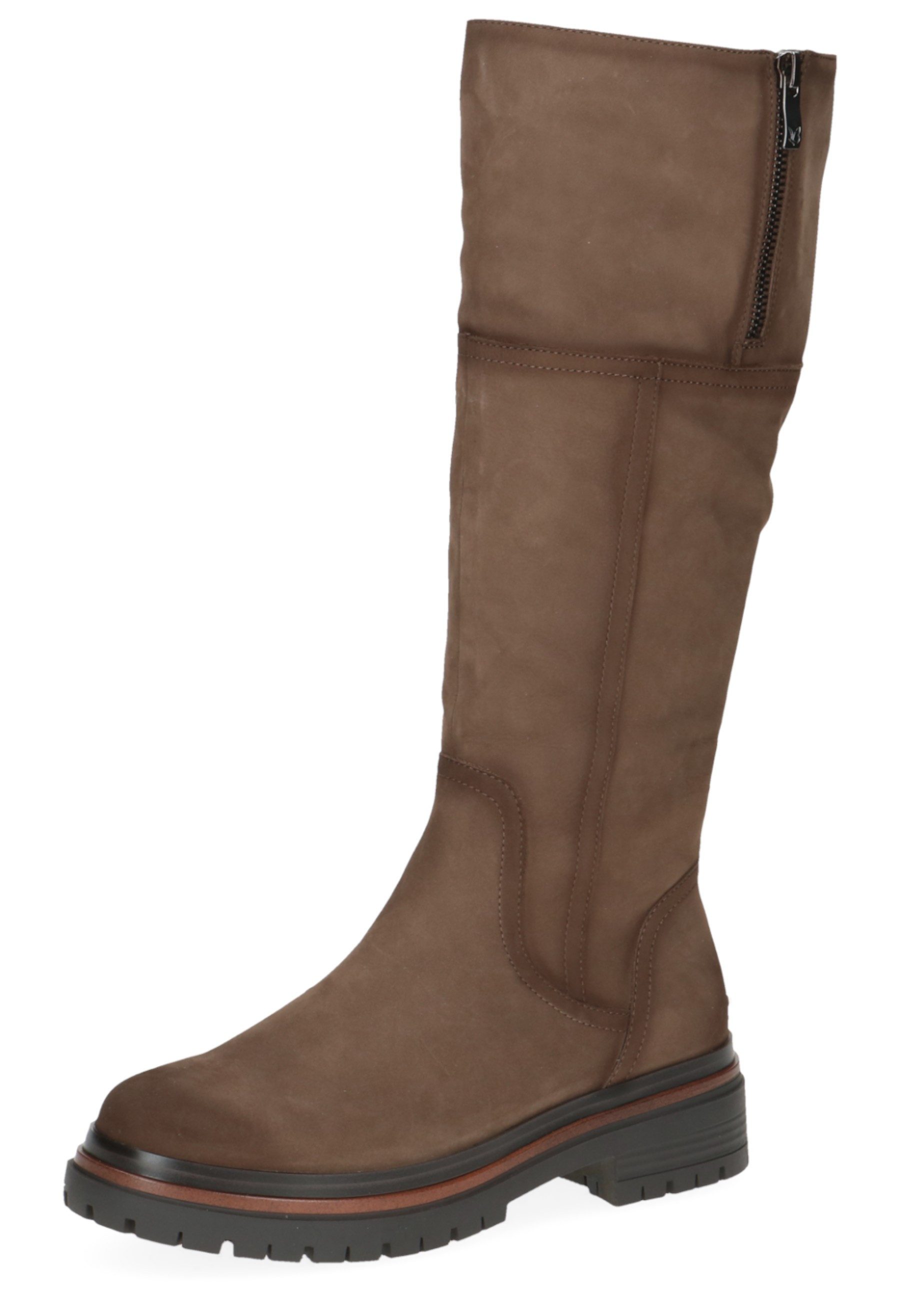 Caprice 9-25601-45 008 Taupe Nubuc Stiefel