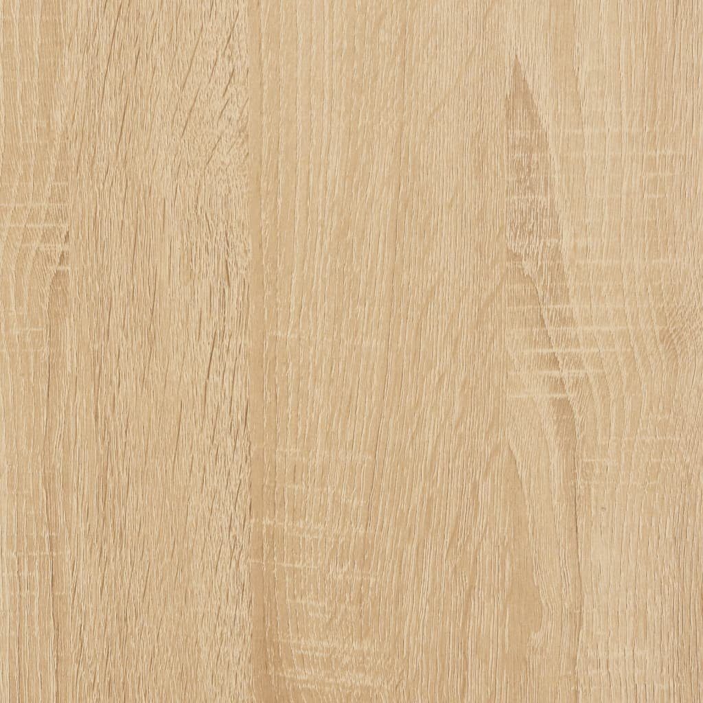 Sonoma Eiche 100x28x80,5 Sonoma-Eiche Beistelltisch Holzwerkstoff Konsolentisch vidaXL | Eiche (1-St) cm Sonoma