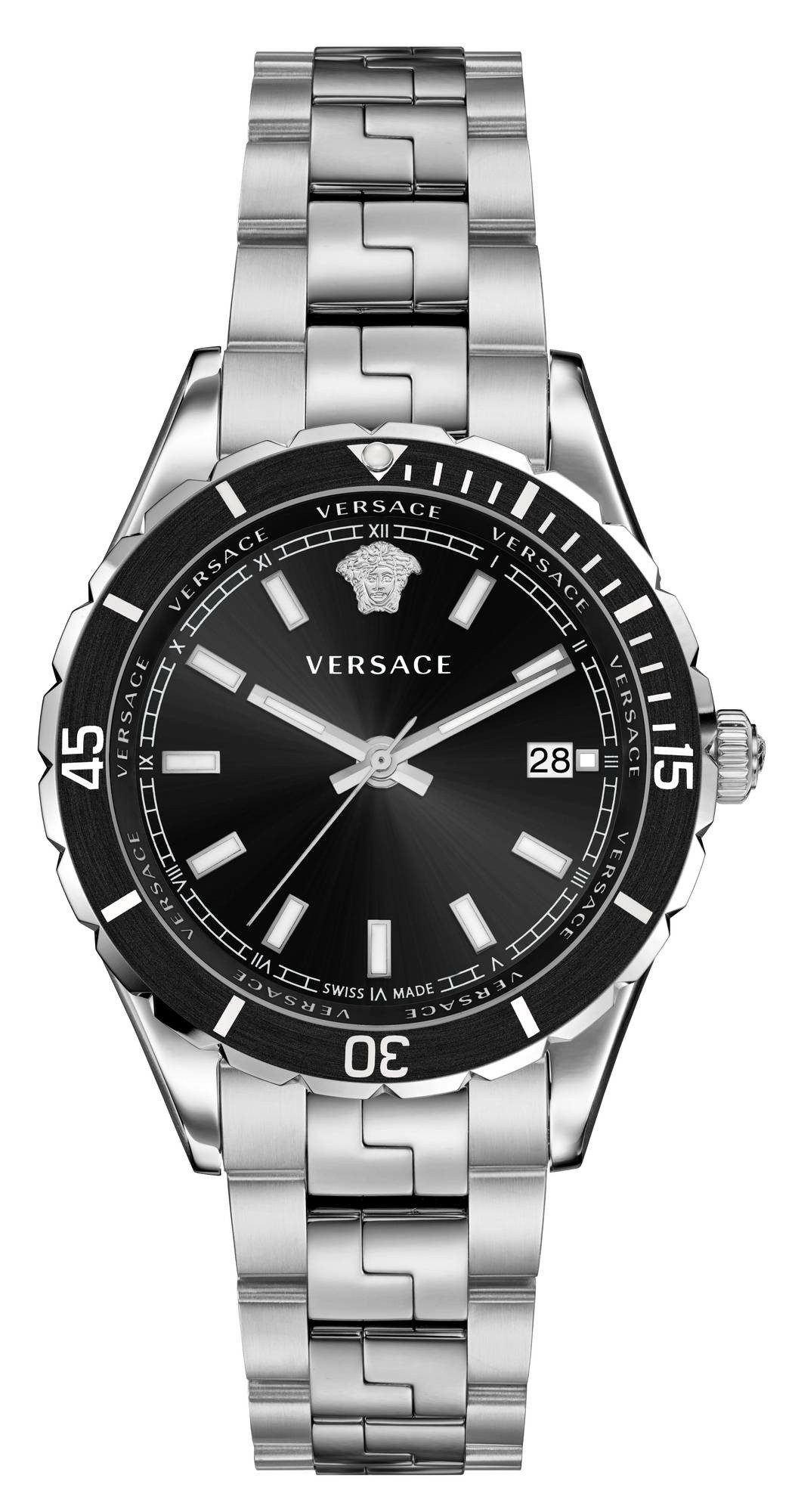Versace Quarzuhr Analoguhr für Herren, (1-tlg)