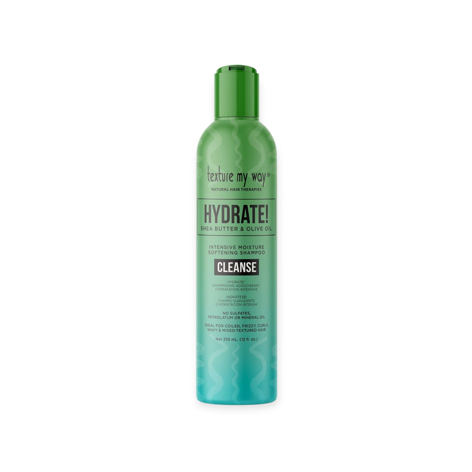 texture my way Haarshampoo Hydrate Cleanse with Sheabutter & Olive Oil