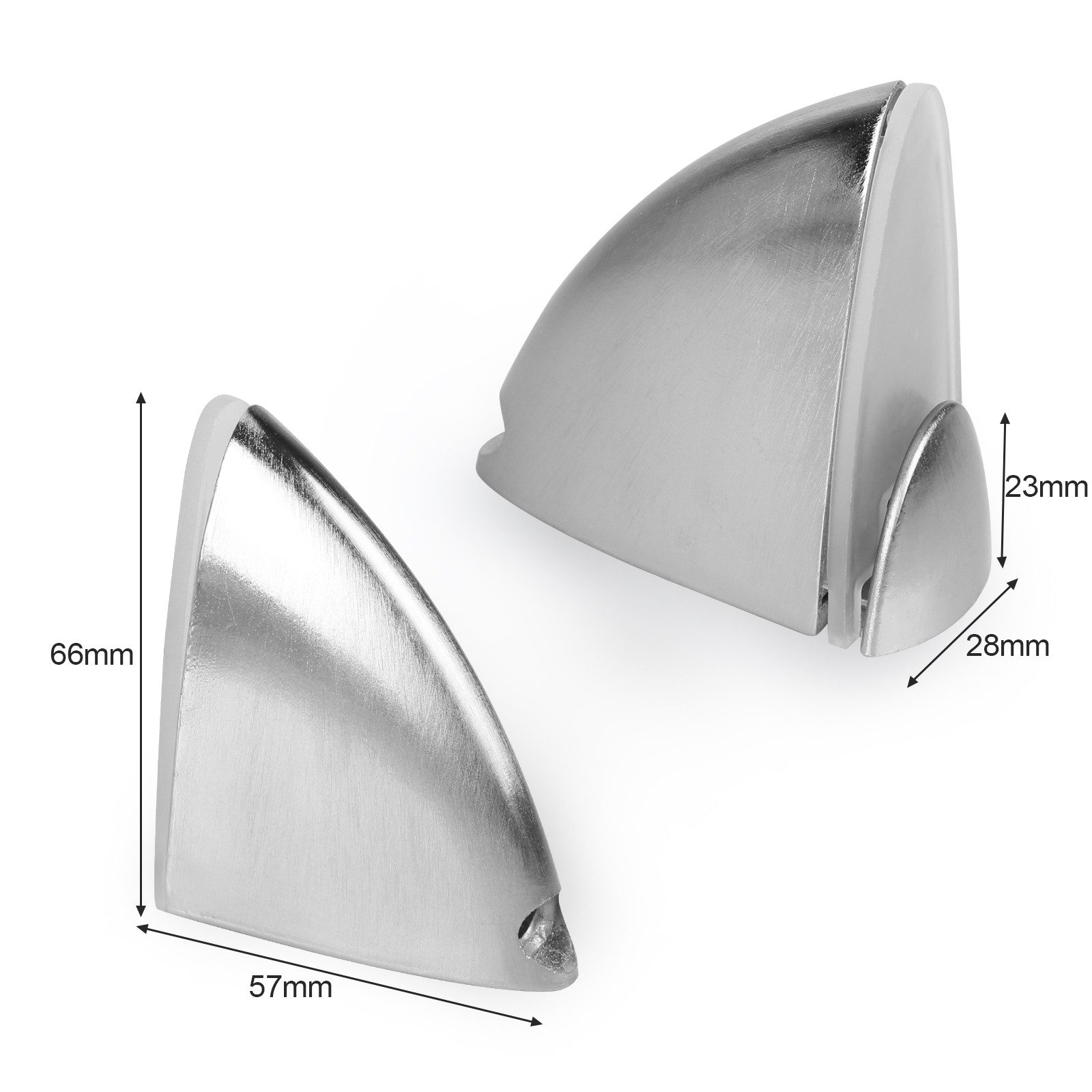 Clanmacy Wandregal Glasregal Hängeregal Glasablage Glasplatte Badregal 20-60cm