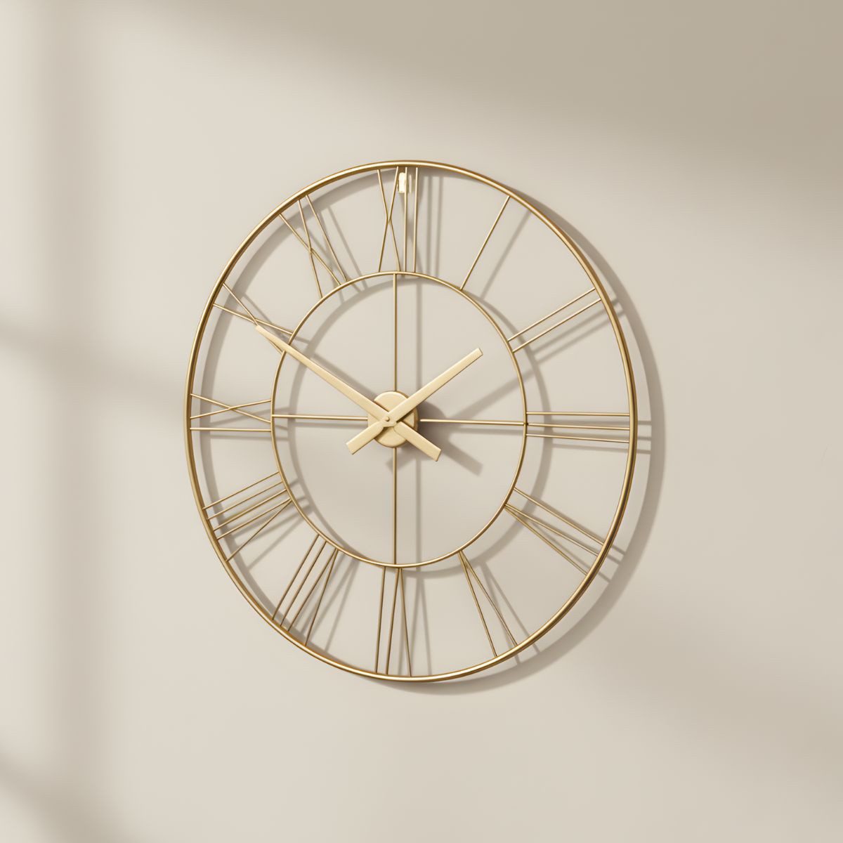 EDAXO Wanduhr Wanduhr im Industriestil ARATIO, Ø 70 cm