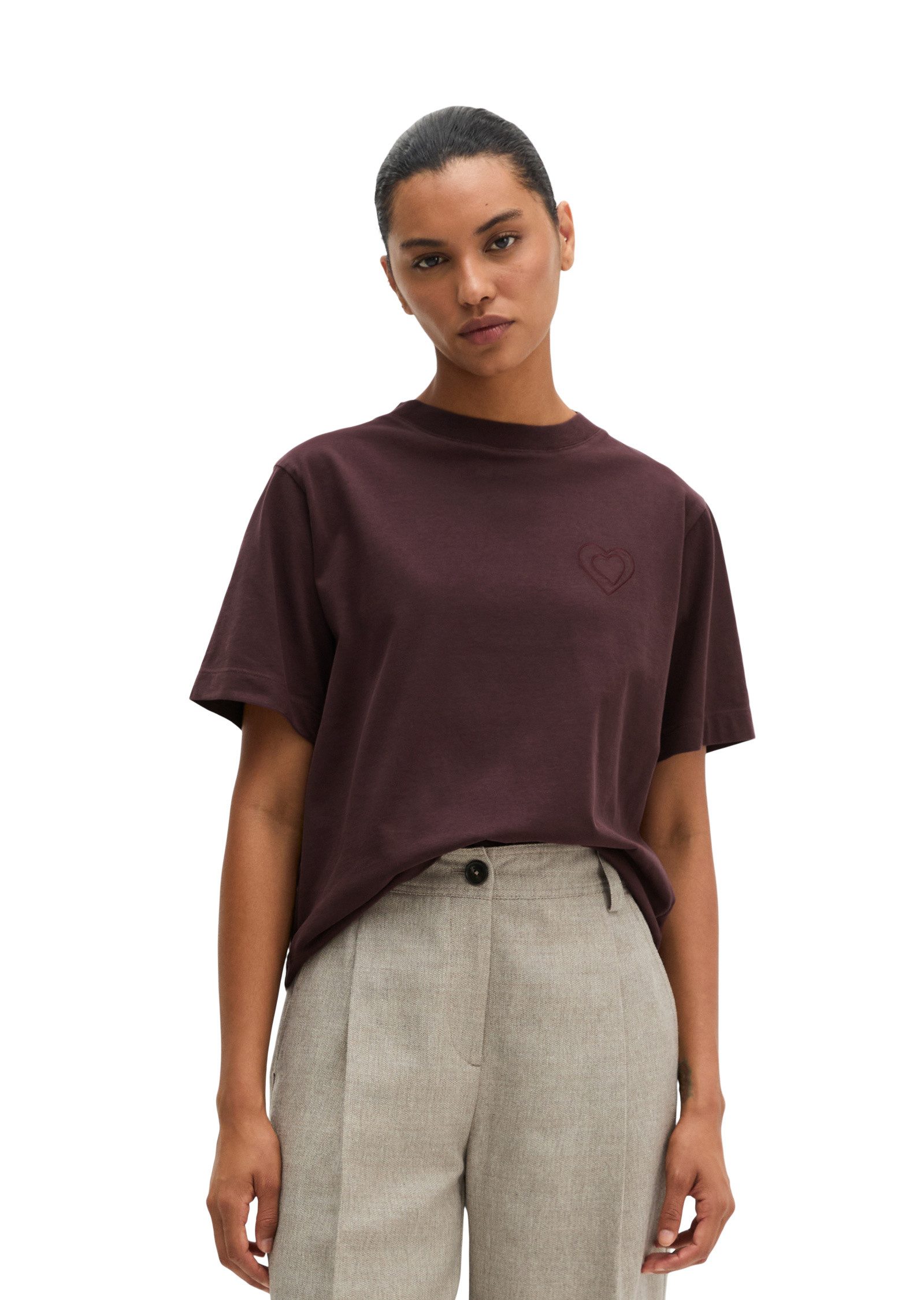 Marc O'Polo T-Shirt aus regenerativer Bio-Baumwolle
