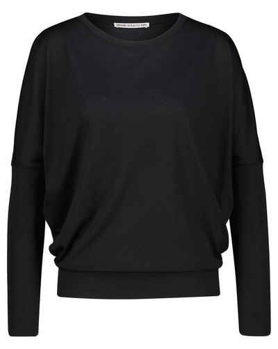 Drykorn T-Shirt Damen Langarmshirt in Strickpoptik IFINA 10 (1-tlg)