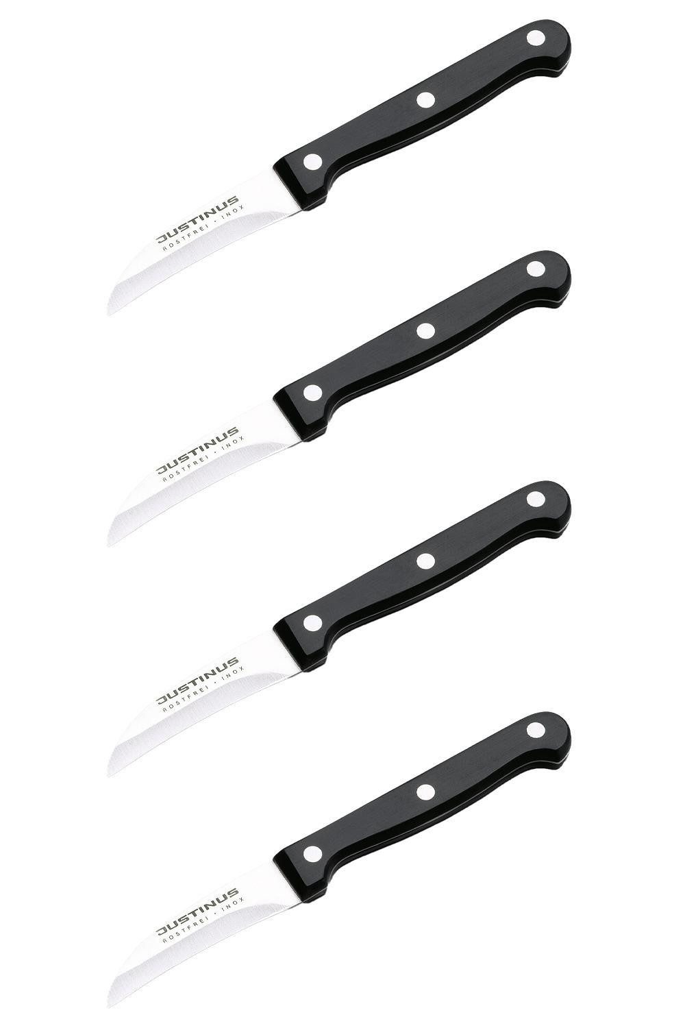 Justinus Schälmesser KÜCHENCHEF, L 18 cm, Edelstahl, Griff aus Bakelit, Spülmaschinengeeignet