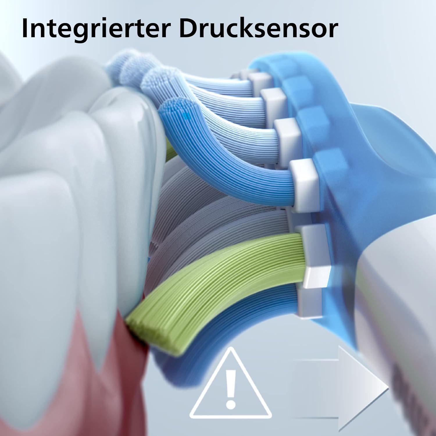 Philips Sonicare Schallzahnbürste Sonicare DiamondClean 9000, Aufsteckbürsten: 4 St., 2 elektrische Zahnbürsten, Smart-Sensor Technologie & Sonicare App Bluetooth