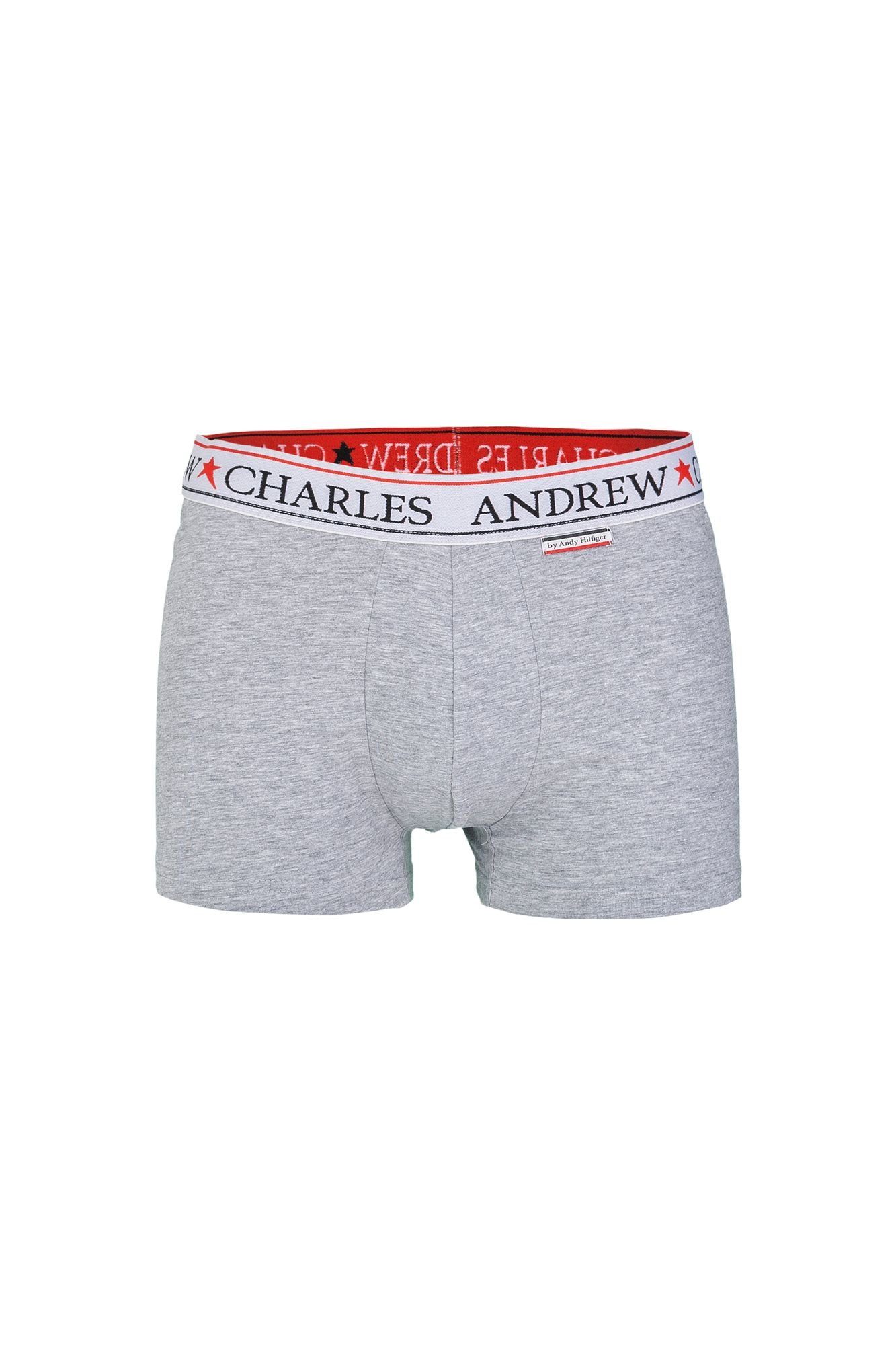 Wäsche/Bademode Boxershorts Andrew Charles by Andy Hilfiger Boxershorts 3er Pack Boxershort Grey Mel-Grey Mel-Grey Mel