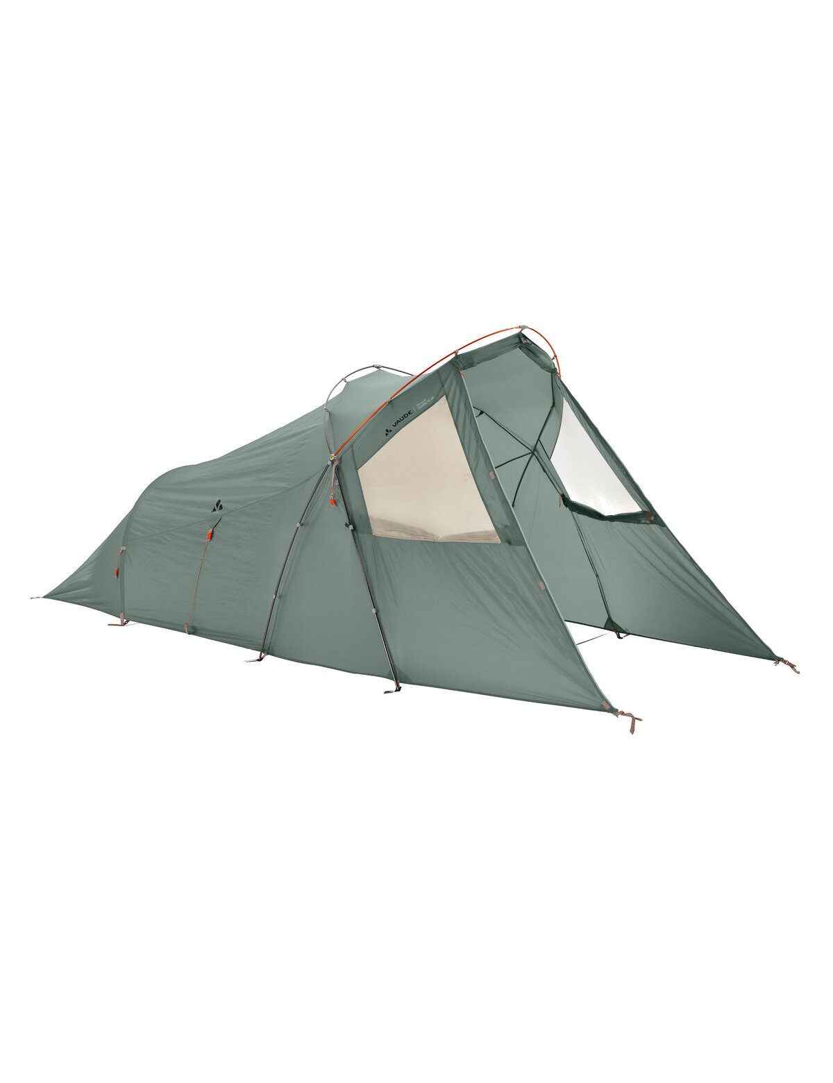 VAUDE Einbogenzelt Allround Chapel XT 2P, Personen: 2 (Set, 1 tlg., mit Transporttasche und Zeltunterlage)