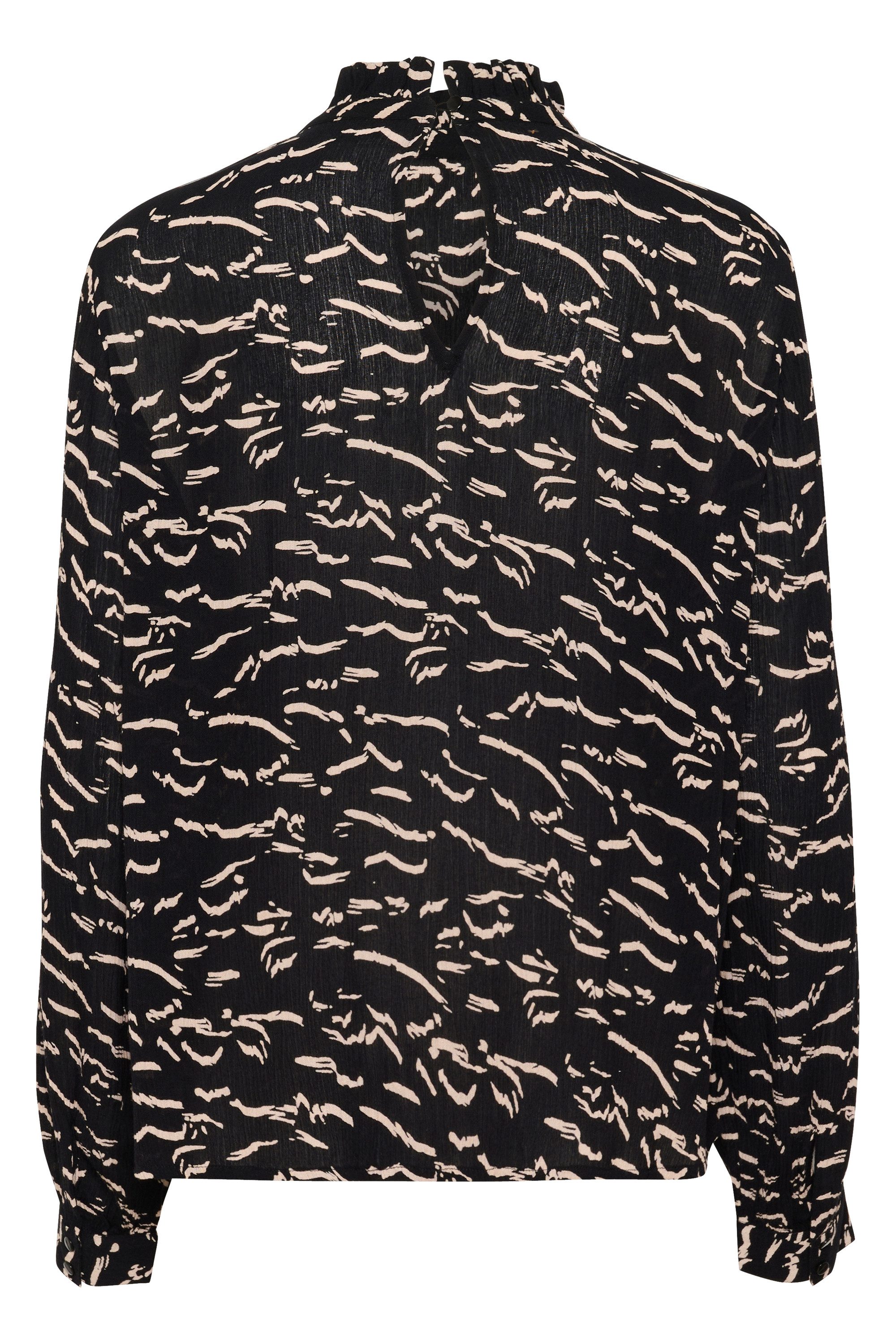 KAFFE Langarmbluse Bluse langarm KAluna