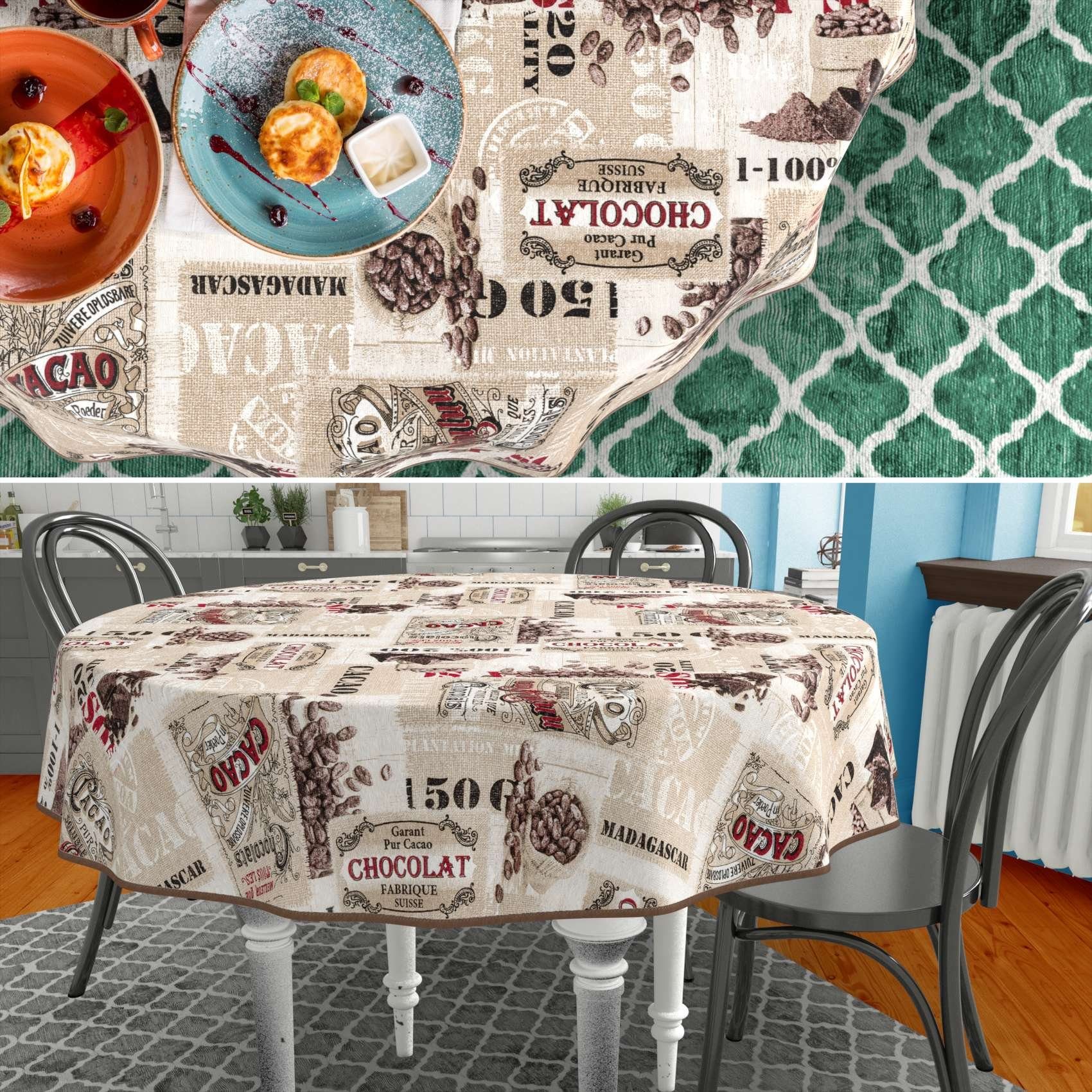 ANRO Tischdecke mit Tee und Kaffee günstig online kaufen