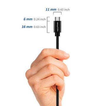deleyCON deleyCON 0,5m Micro USB Ladekabel Datenkabel Handys Smartphones Smartphone-Kabel