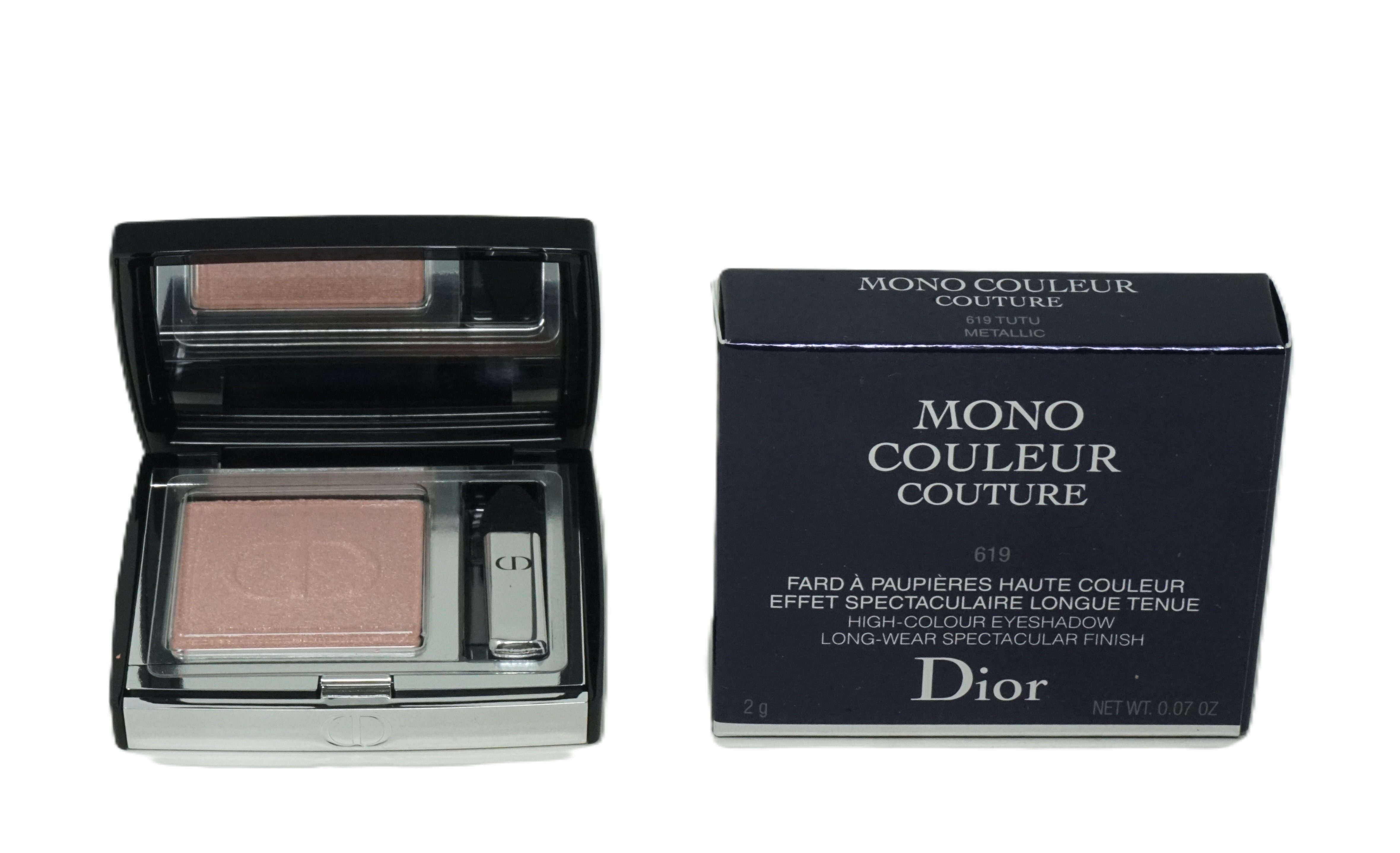Dior Lidschatten Dior Mono Couleur Couture Eyeshadow Lidschatte 2g 619 Tutu Metallic