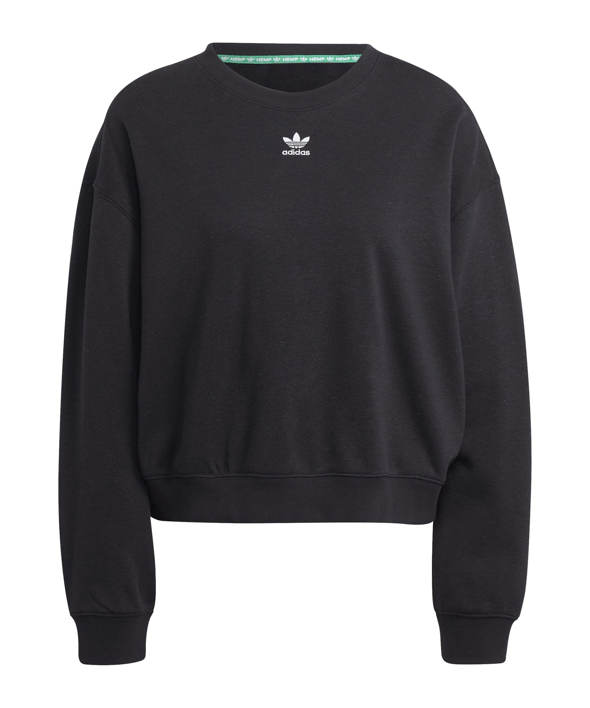 adidas Originals Sweater Ess. Sweatshirt Damen schwarz | Sweatshirts