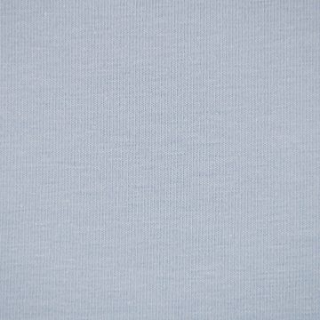 SCHÖNER LEBEN. Stoff Baumwolljersey Organic Bio Jersey einfarbig babyblau 1,5m Breite, allergikergeeignet