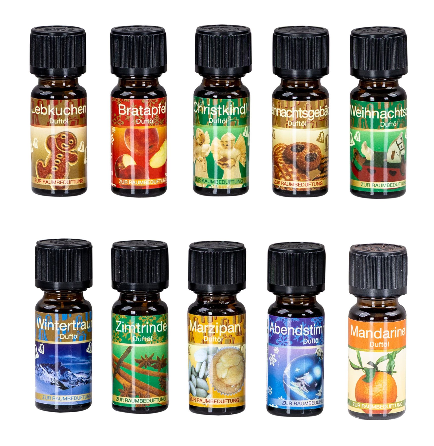 Levandeo® Duftlampe, 10er Set Weihnachtsduft Duftöle günstig online kaufen
