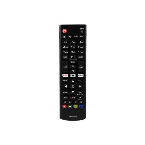 azurano AKB75095308 Fernbedienung (für LG Smart TV Netflix & Amazon Video Direkttasten)