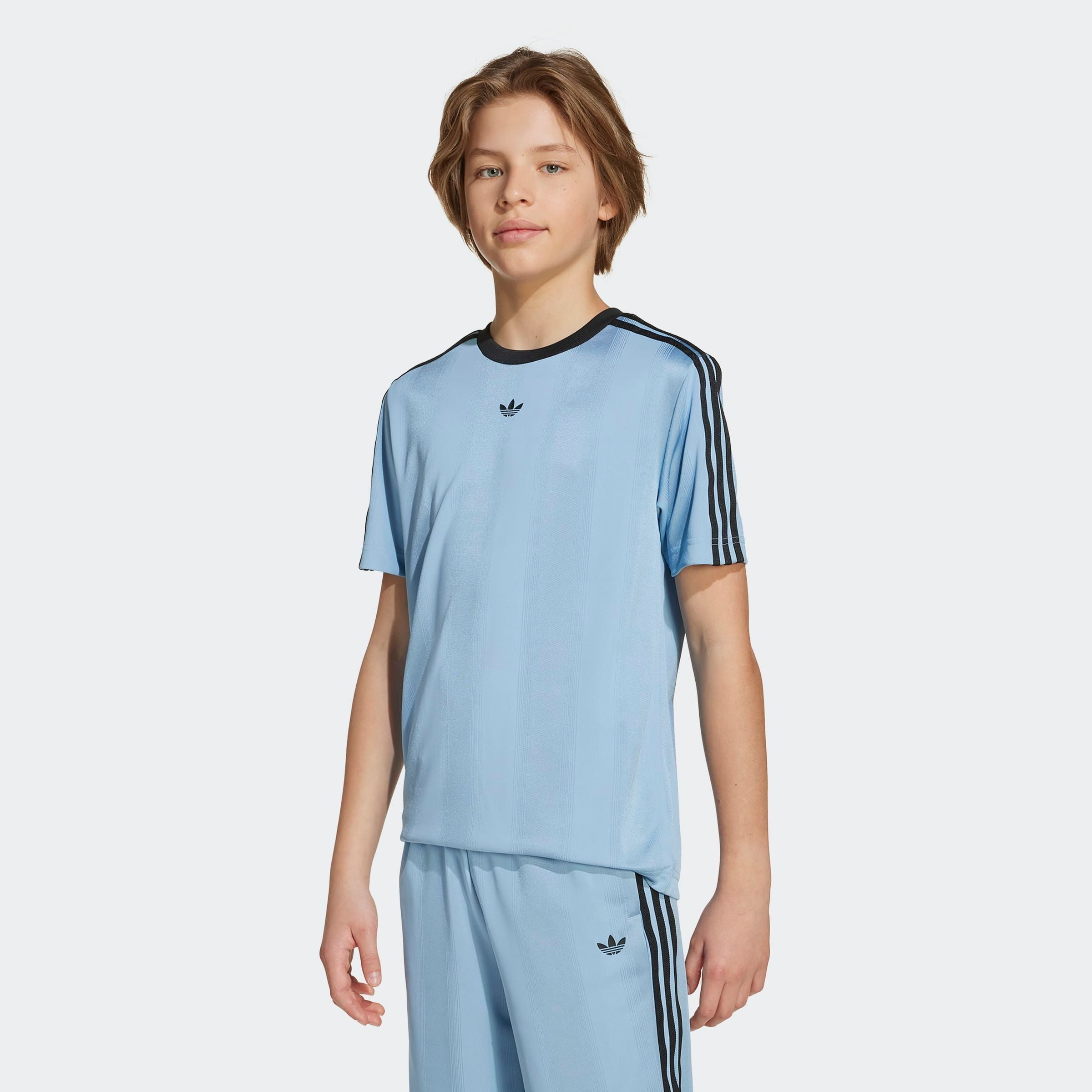 adidas Originals T-Shirt JACQUARD KIDS sportlicher Stil, lockere Passform, für Kinder und Teens