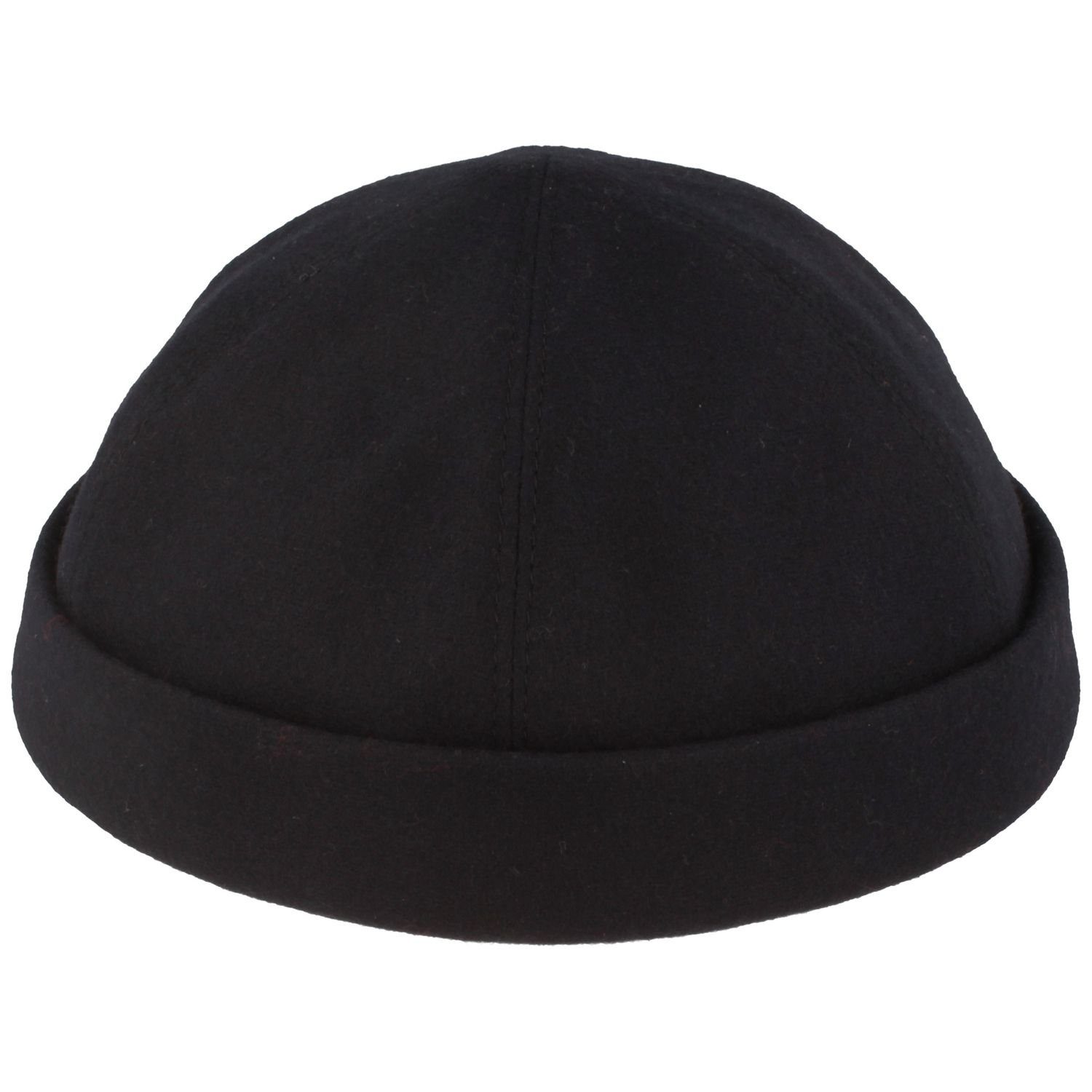 Bullani Baskenmütze randlose handgefertigte Docker Cap aus Schurwolle günstig online kaufen
