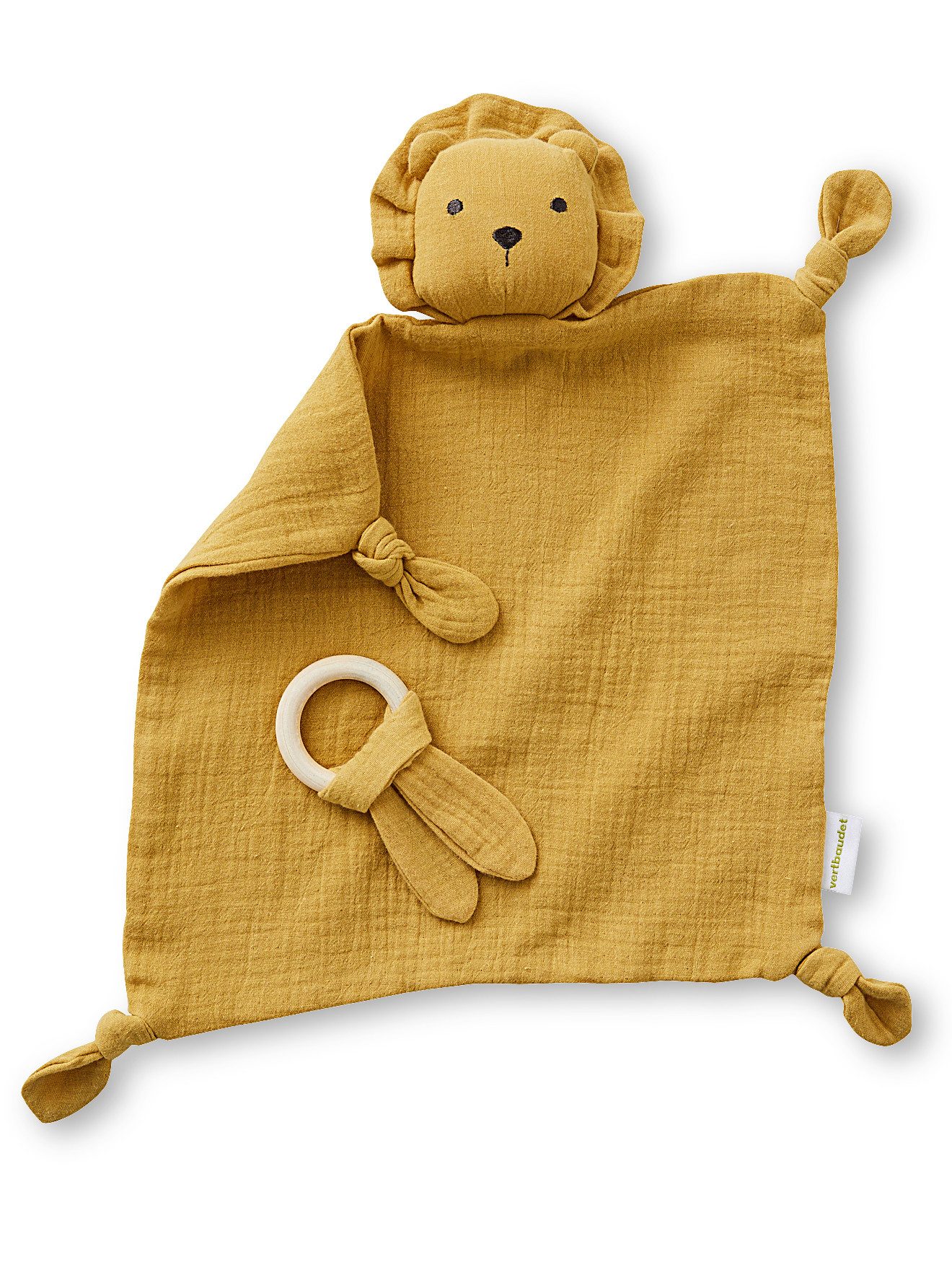 Schmusetuch Baby Geschenk-Set: Schmusetuch & Greifling