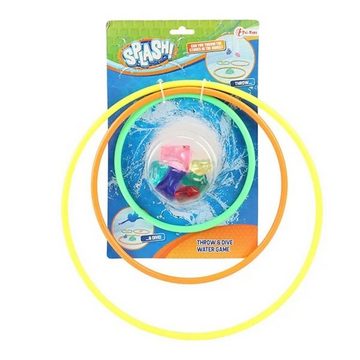 Toi-Toys Kinderspielboot Tauchringe für Unterwasser Tauchspiel Edelsteine