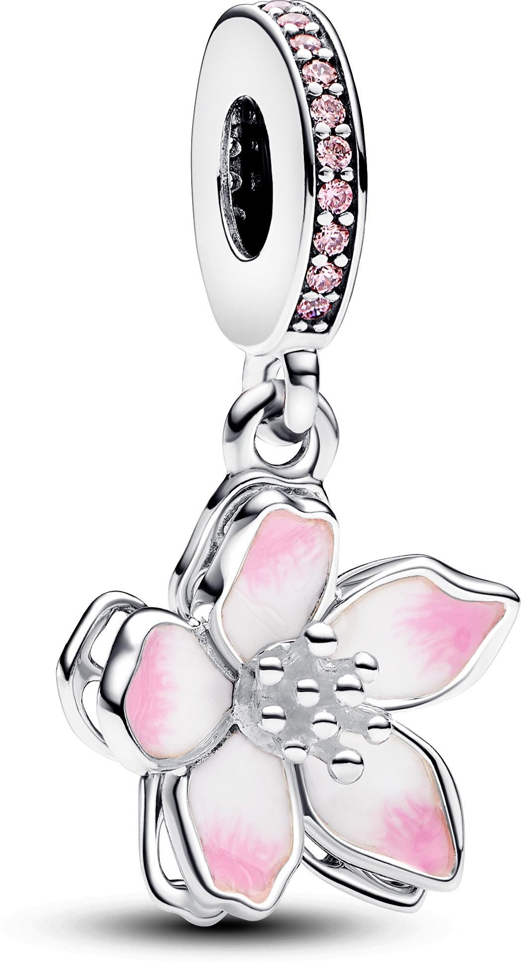 Pandora Kettenanhänger Pandora Kirschblüten Charm-Anhänger 790667C01 Anhäng günstig online kaufen