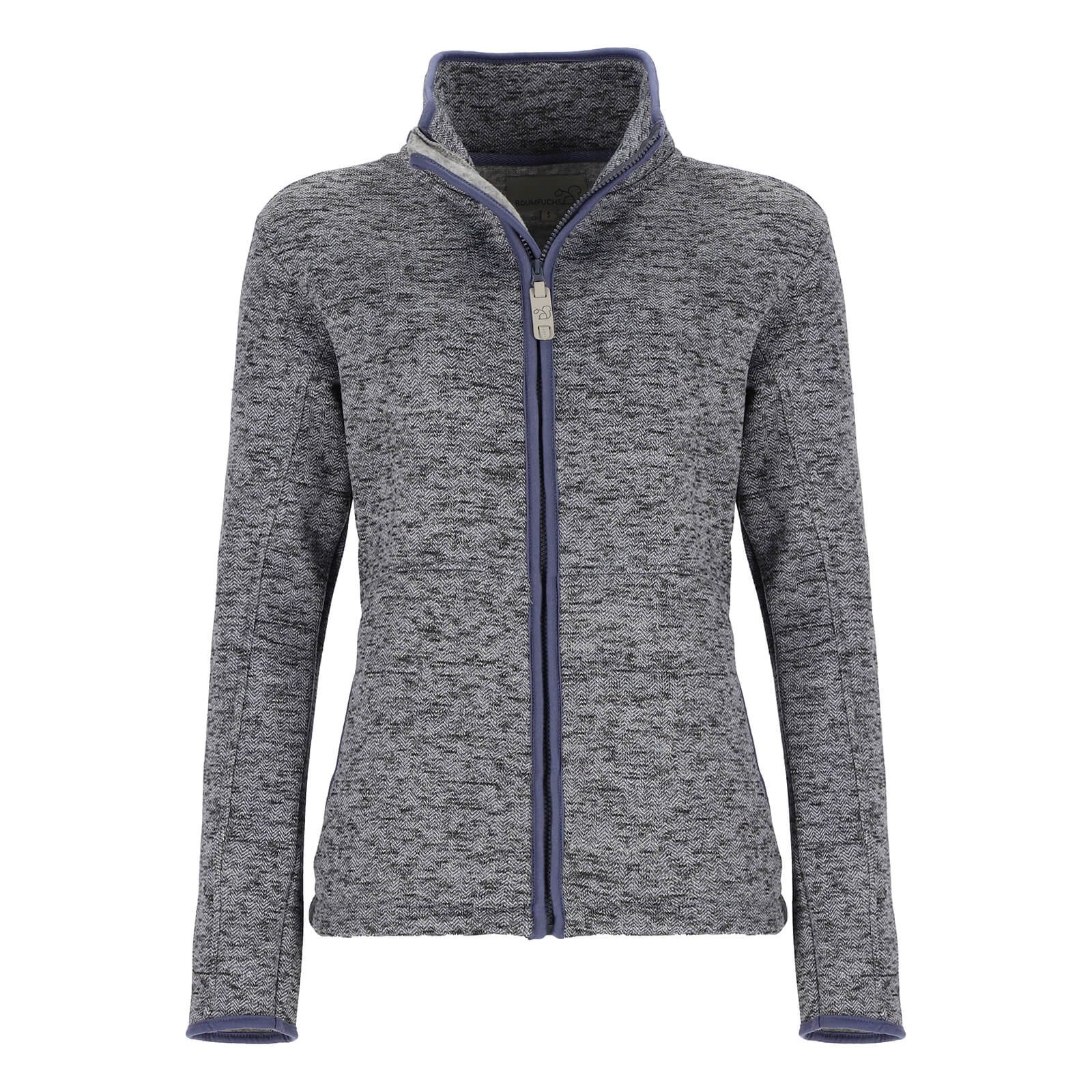 Baumfuchs Strickfleecejacke 50974 Damen Fleecejacke im Zick-Zack-Streifen-D günstig online kaufen