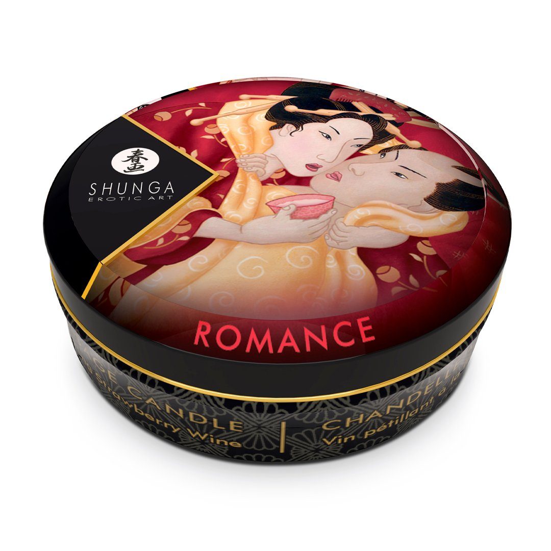 SHUNGA Massagekerze Massagekerze Sparkling Strawberry Wine - 30 ml