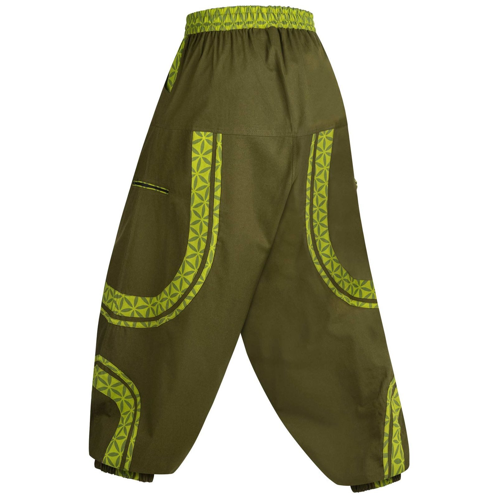 KUNST UND MAGIE Haremshose Kunst&Magie Freizeit Haremshose Baumwolle Unisex-Für Sie&Ihn Baggy Goa