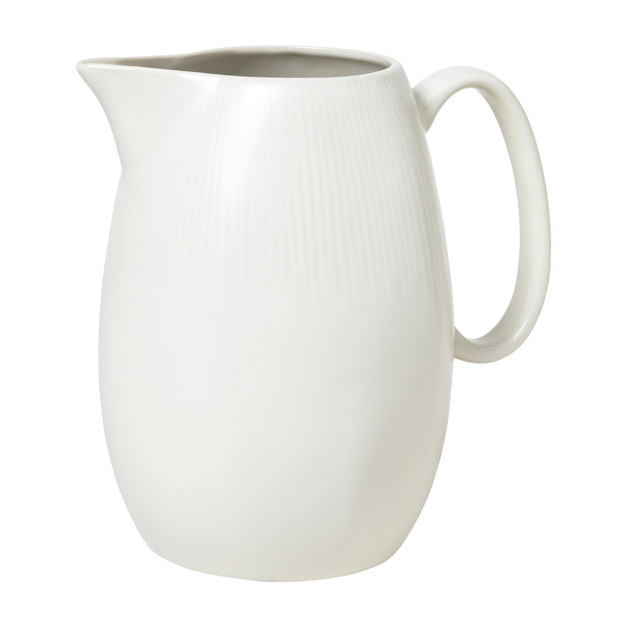 Milchkanne Broste Copenhagen Sandvig Große Milchkanne Porzellan Ivory