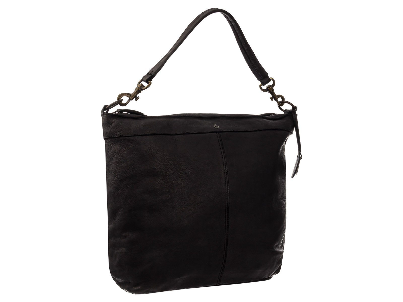 HARBOUR 2nd Shopper Vicky 2 Leder Hobobag (ein Stück, 1-tlg., ca. B/H/T 46/35/14 cm), gewaschenes Leder
