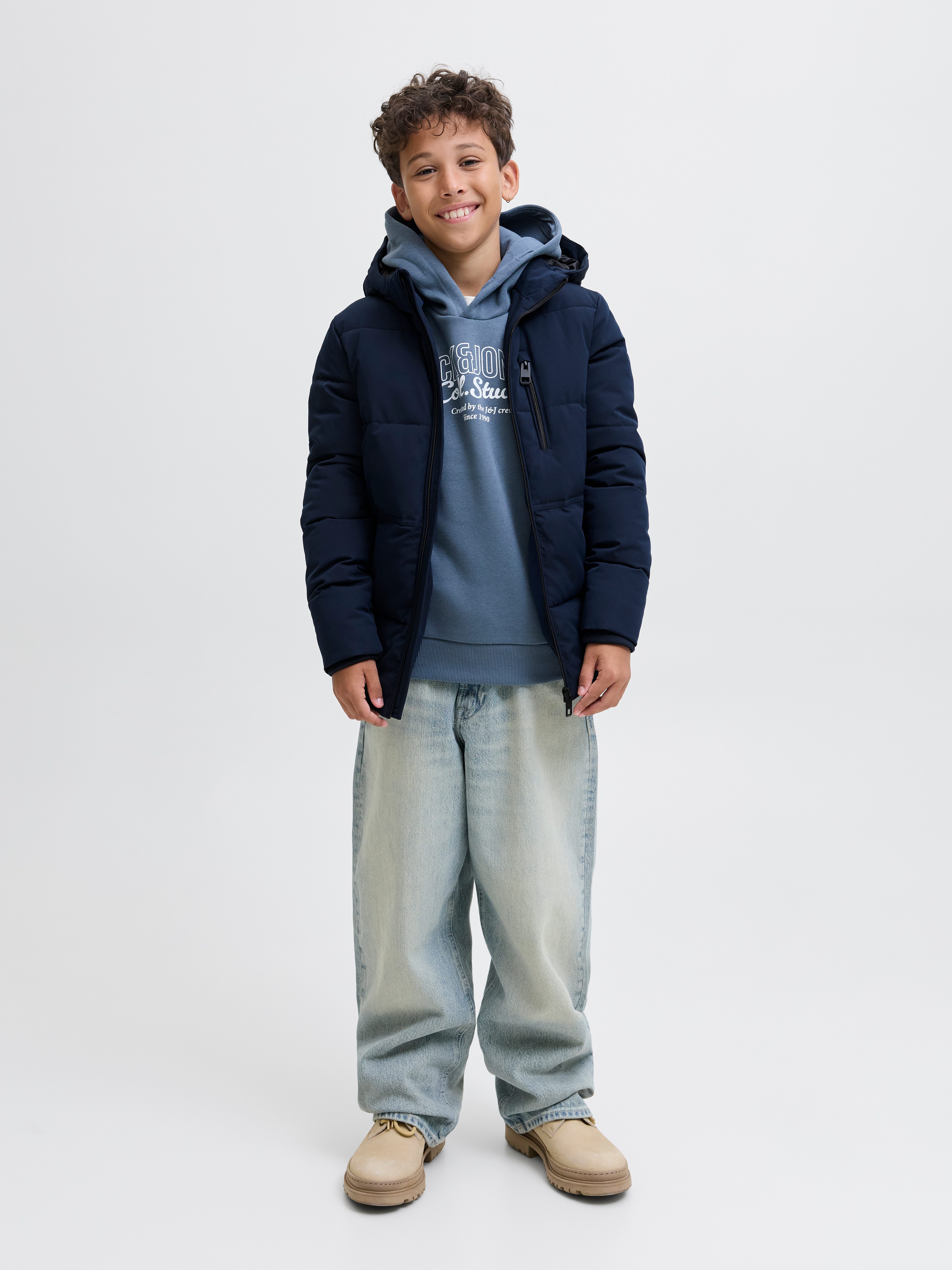 Jack & Jones Junior Steppjacke JJEOWEN PUFFER SN JNR