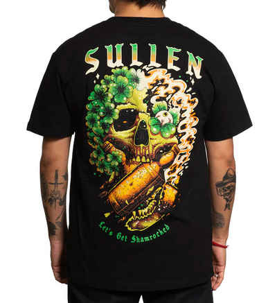 Sullen Clothing T-Shirt Get Shamrocked Schwarz