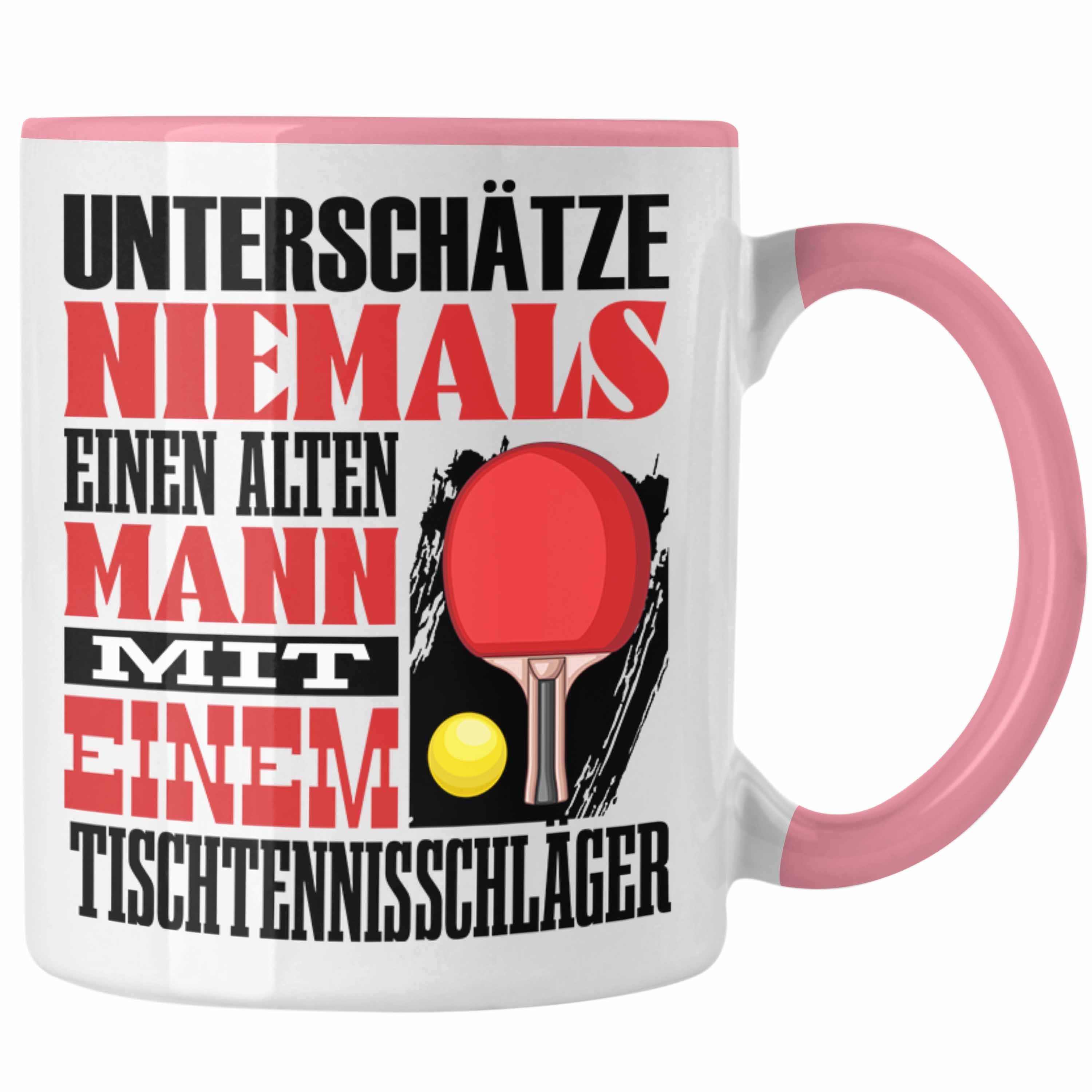 Trendation Tasse Tischtennis Tasse Geschenk für Tischtennisspieler