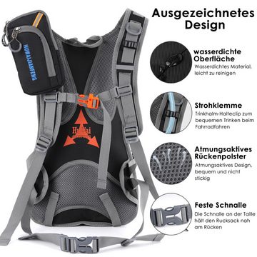 TAN.TOMI Fahrradrucksack Fahrradrucksack 18L Wasserdichter Ultraleicht-für Damen & Herren, Multifunktionaler-mit Rucksäcke mtb rucksack mountainbike rucksack