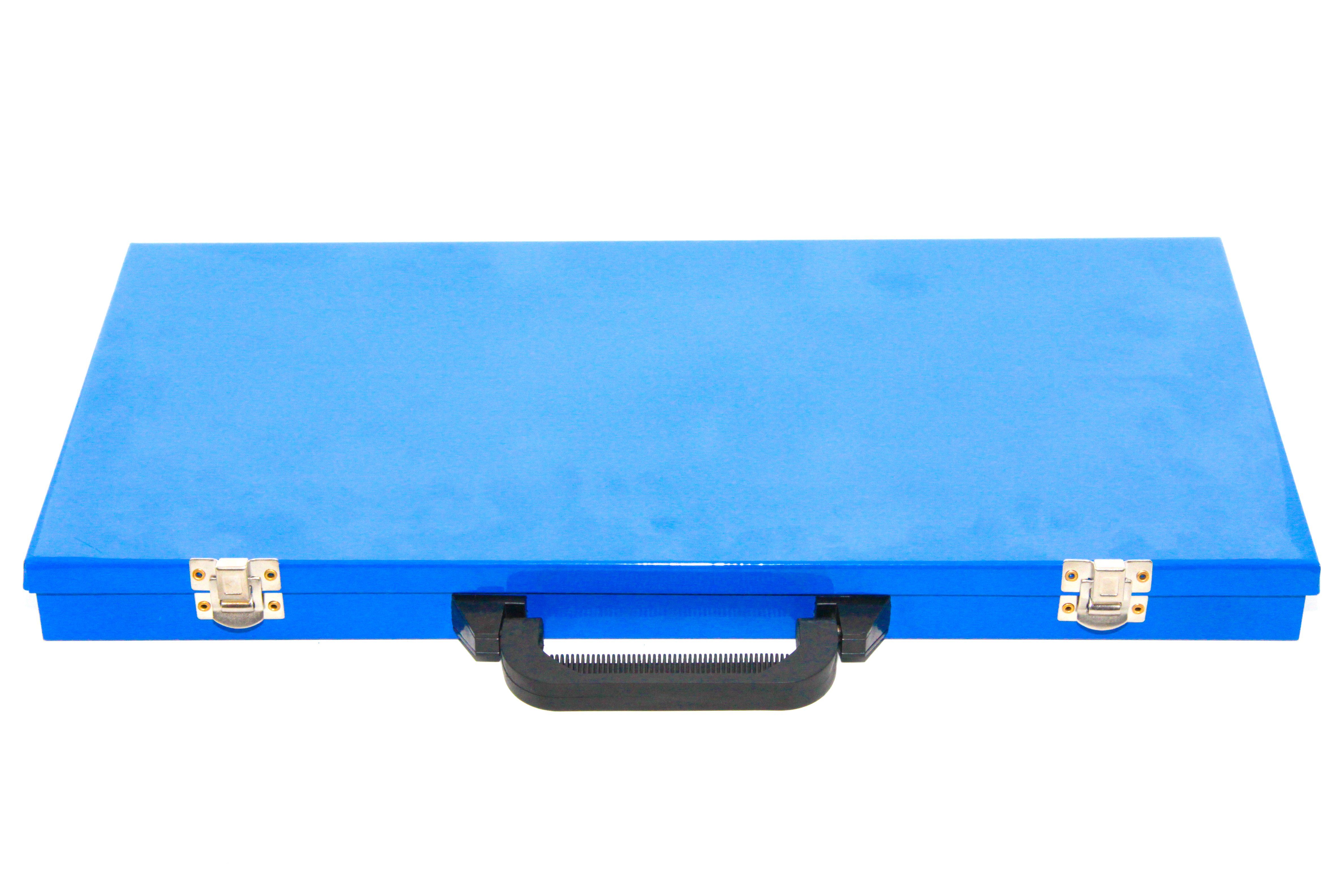 PeTools Bohrersatz Leerbox für Bohrer-Set Spiralbohrer Metallbohrer  Leerkassette 1 - 13mm, 27 Fächer von 1,0mm bis 13,0mm in 0,5mm Schritten